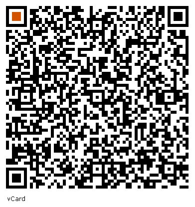 Mobiel scanbare QR vCard